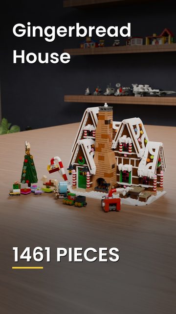 LEGO® 10267 Gingerbread House build video cover