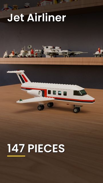 LEGO® 6368 Jet Airliner build video cover