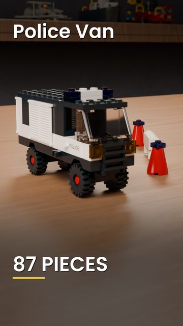 LEGO® 6681 Police Van build video cover