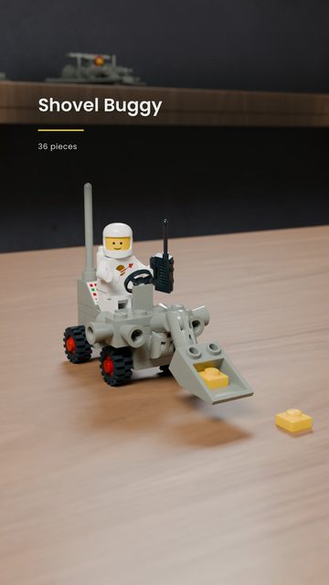 LEGO® 6821 Shovel Buggy build video cover