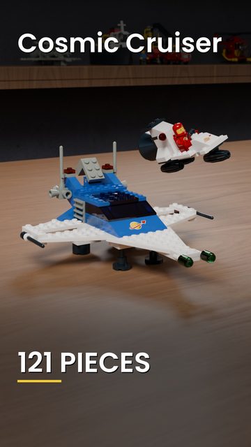 LEGO® 6890 Cosmic Cruiser build video cover