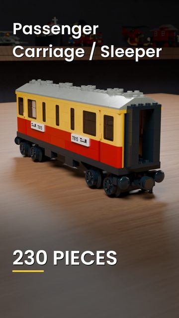 LEGO® 7815 Passenger Carriage / Sleeper build video cover