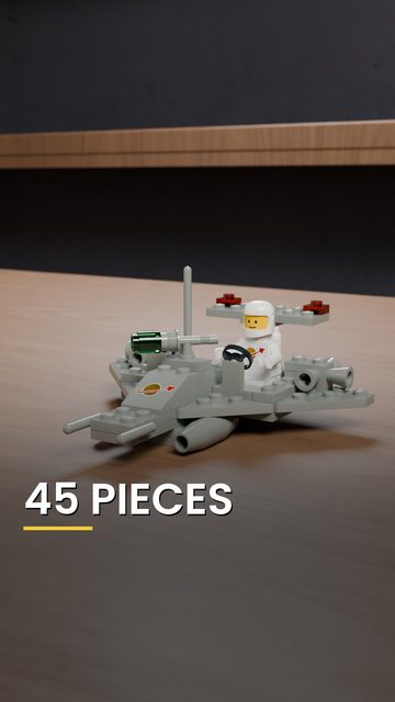 LEGO® 891 Two Seater Space Scooter build video cover