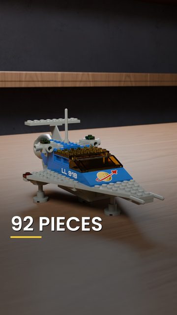 LEGO® 918 Space Transport build video cover